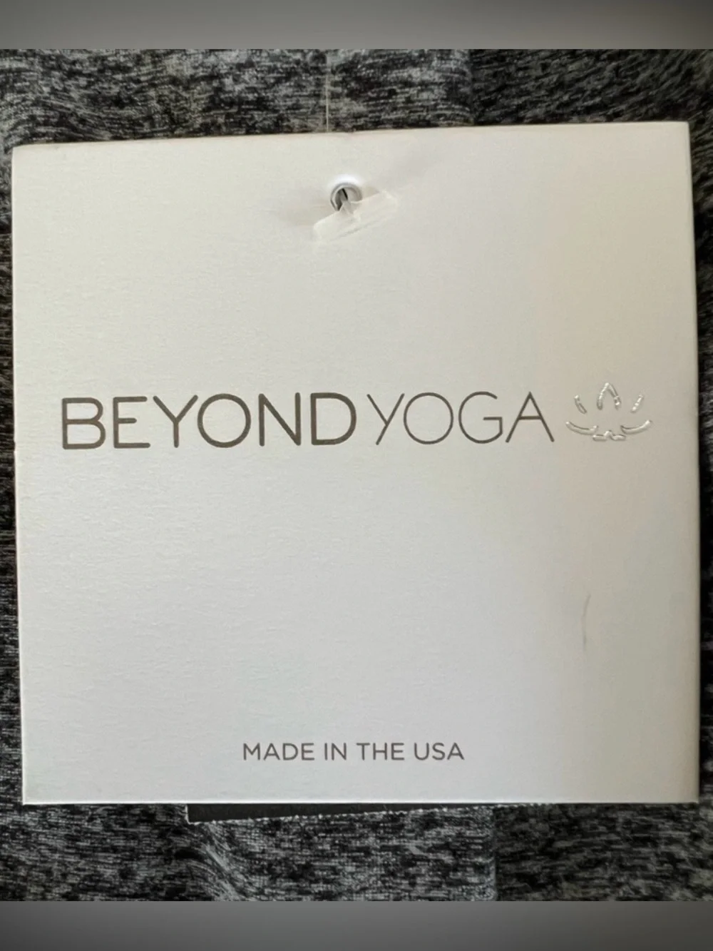NWT Beyond Yoga Charcoal Heather High-Waist Athletic Bike Shorts